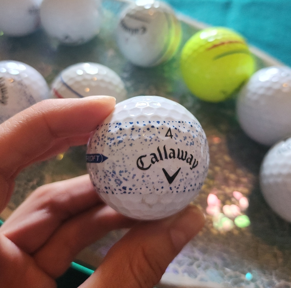 Mixed Callaway Golf Balls (11), White & Yellow - Picture 9 of 15